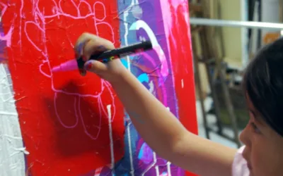 En kreativ dag i mit atelier  – Skab et fællesmaleri